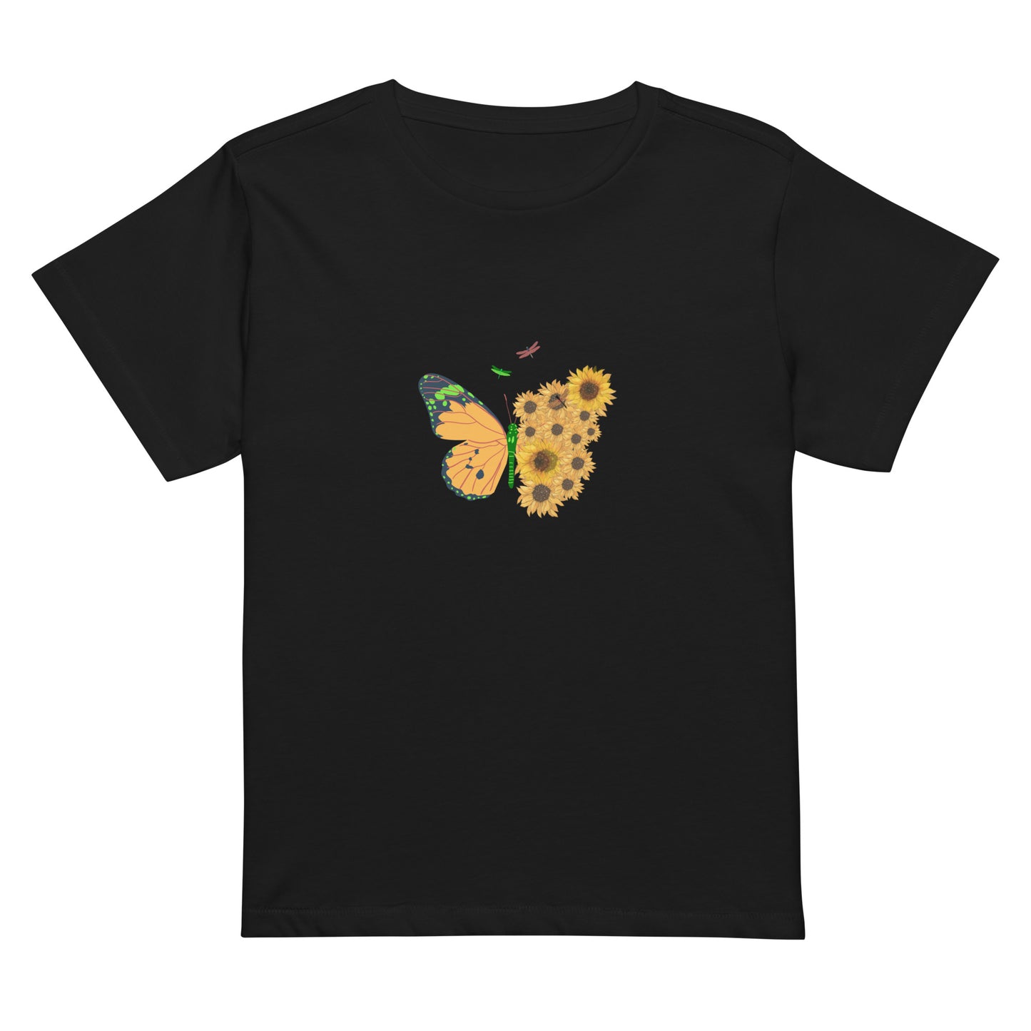 Winged Beauty Women’s high-waisted t-shirt