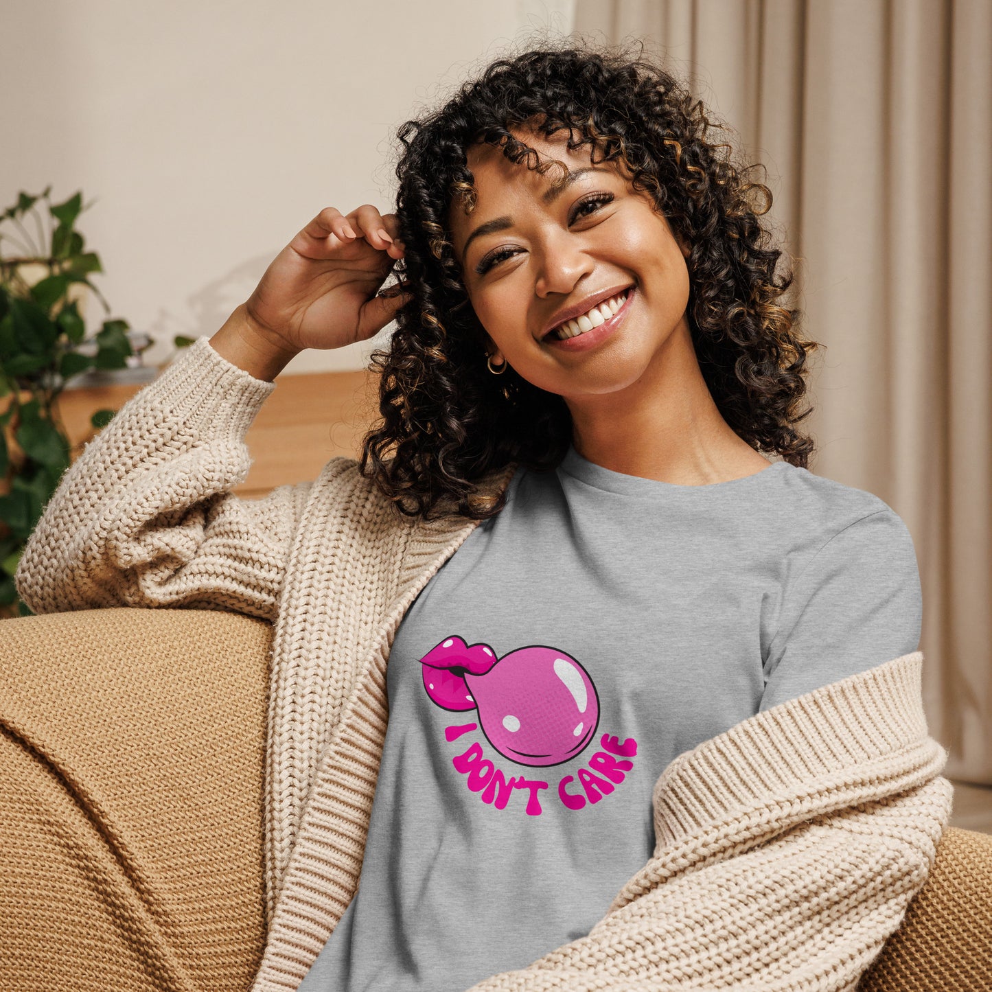 Unbothered Attitude Women's Relaxed T-Shirt