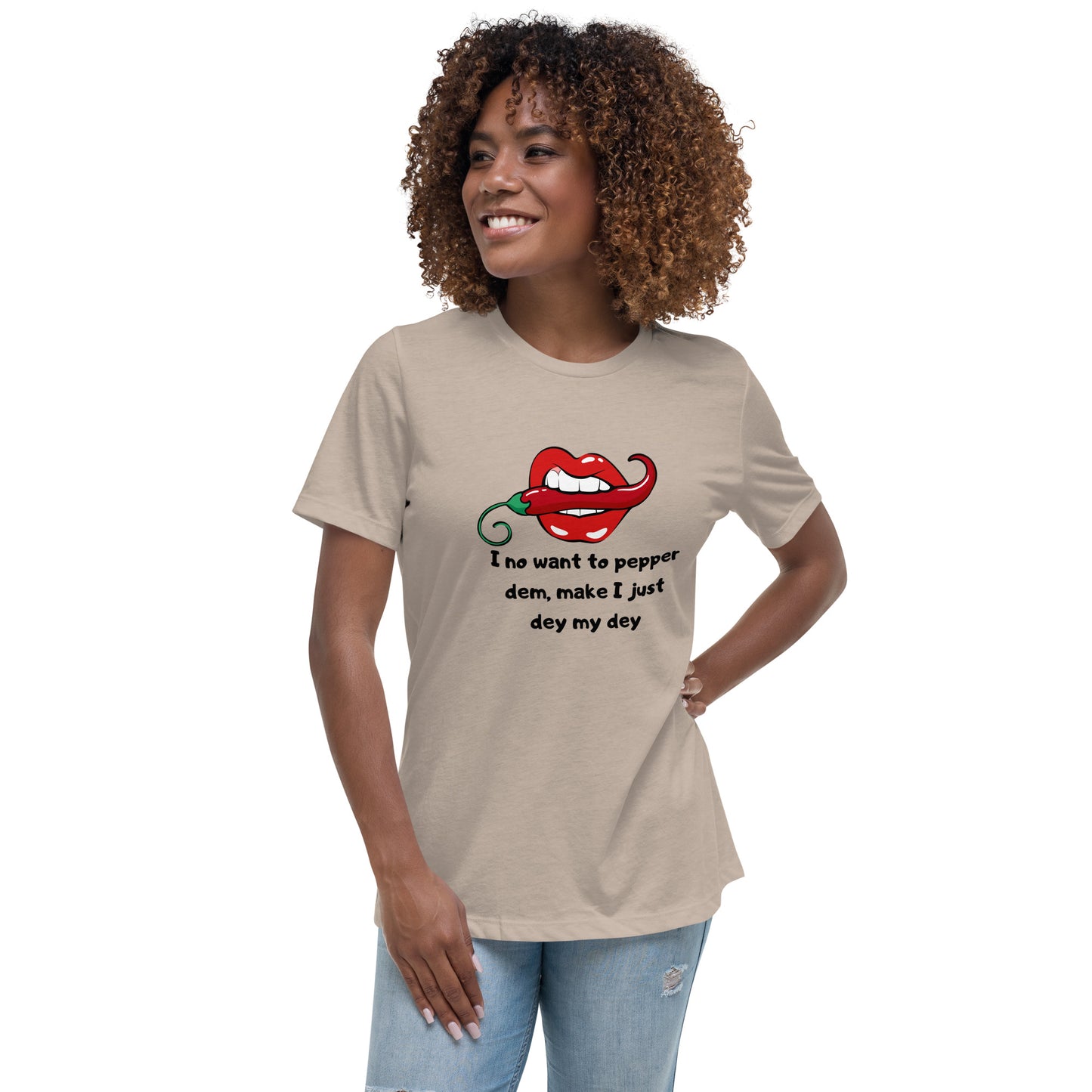 Pepper Dem Vibe Women's Relaxed T-Shirt