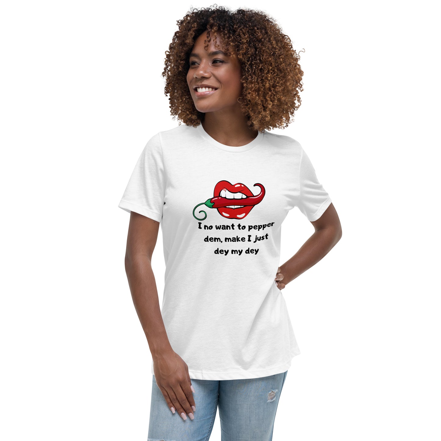 Pepper Dem Vibe Women's Relaxed T-Shirt