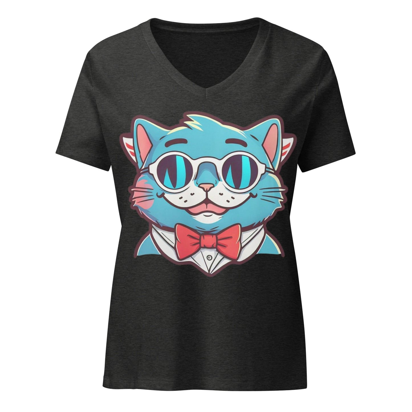 CEO of Cats Women’s relaxed v-neck t-shirt